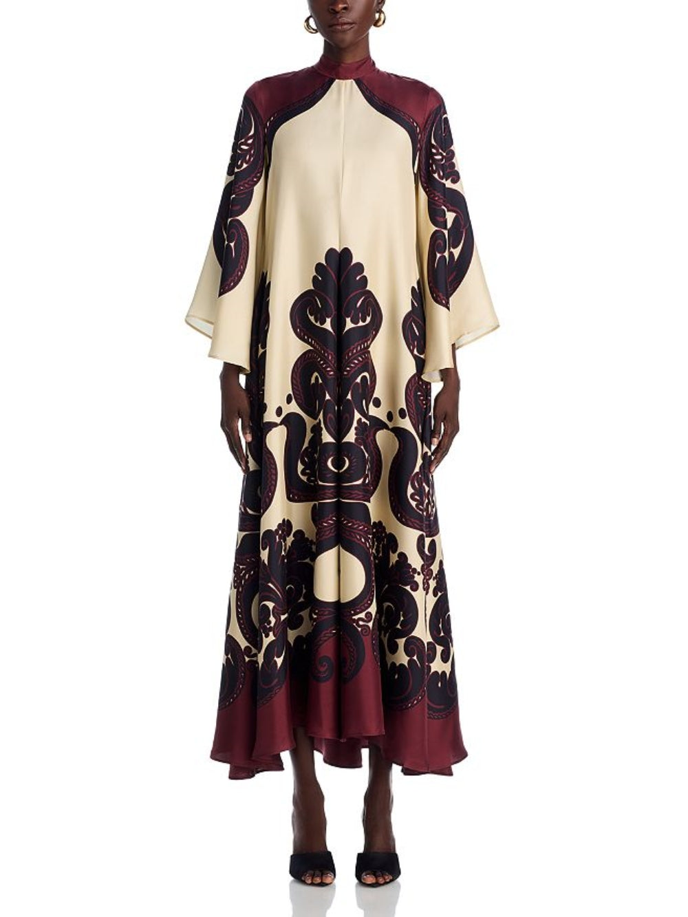 Grenadilla Print Maxi Dress
