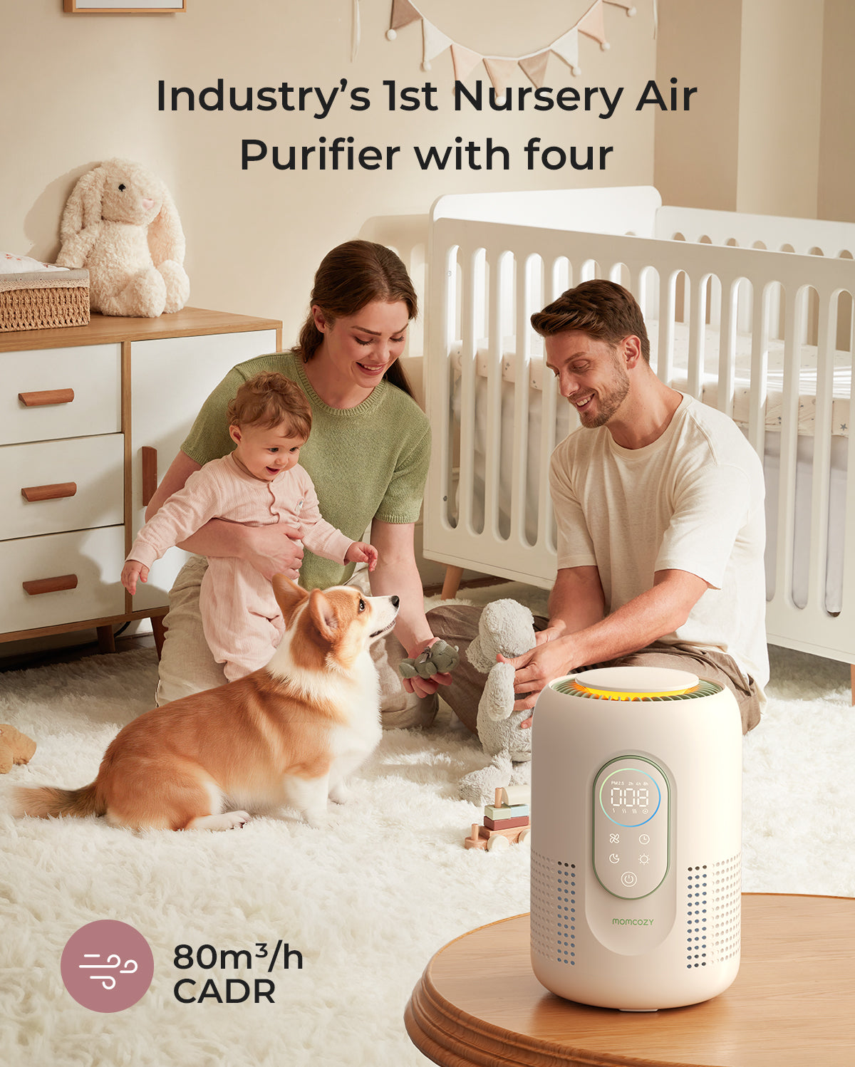 Emma Hepa Baby Air Purifier for Nursery Clean Air Protection