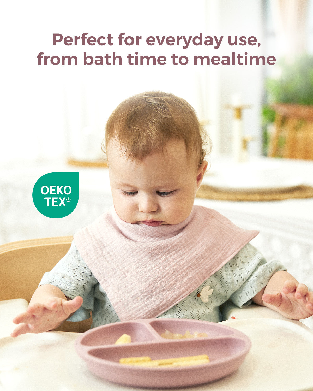 Ella Cotton Baby Washcloth Set