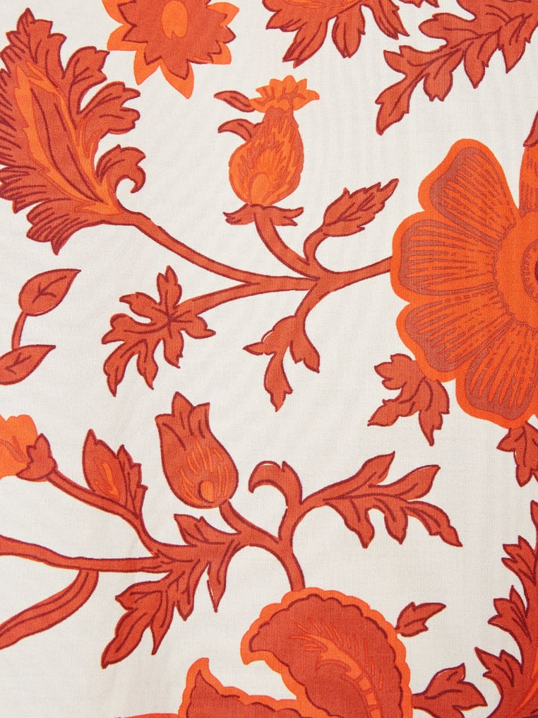Autumn Print Mini Dress