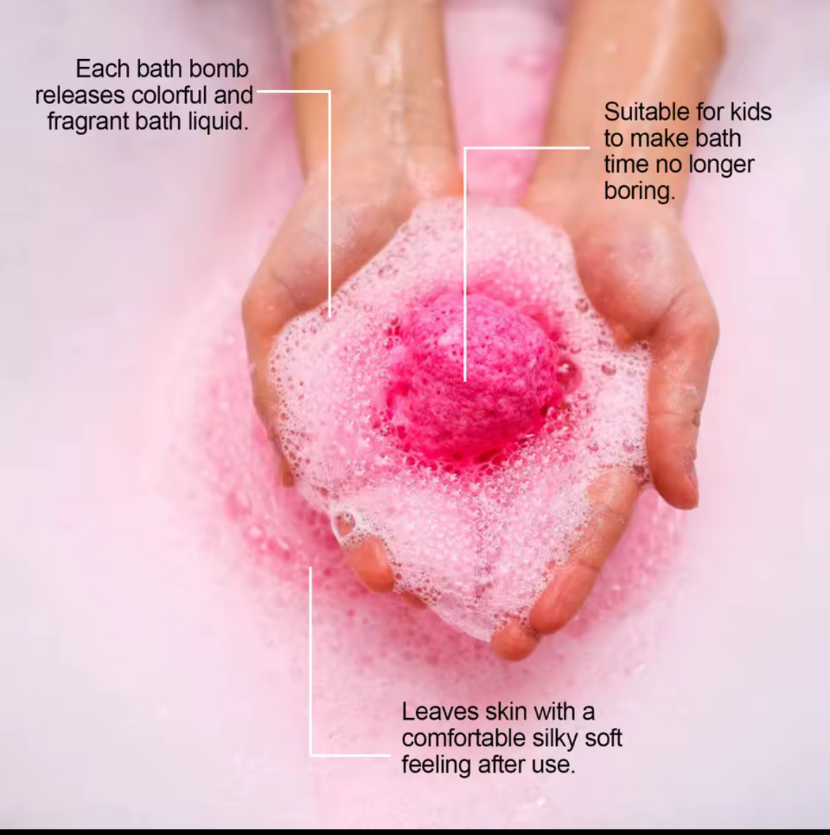 Sophia Bath Bombs Gift Set for Kids & Spa Relaxation