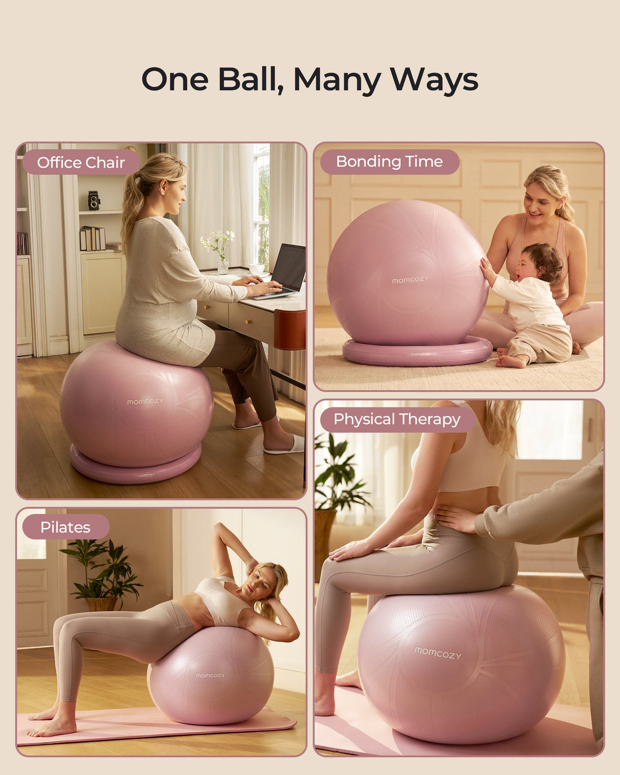 Sophia Maternity Birthing Ball Set