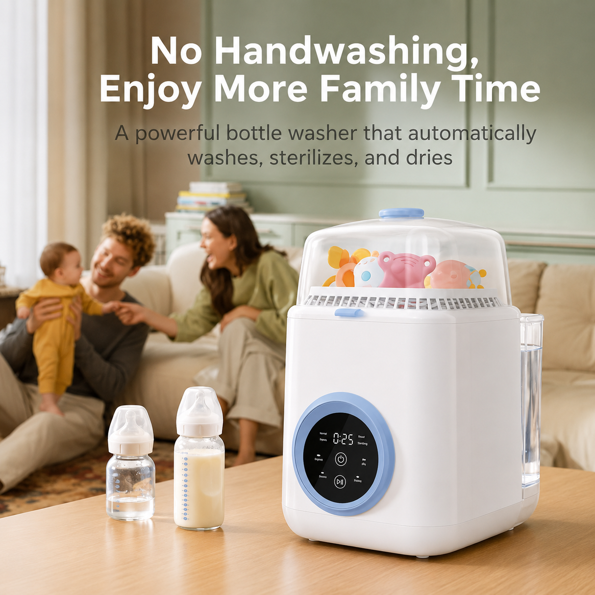 Kota All-in-One Baby Bottle Washer & Sterilizer
