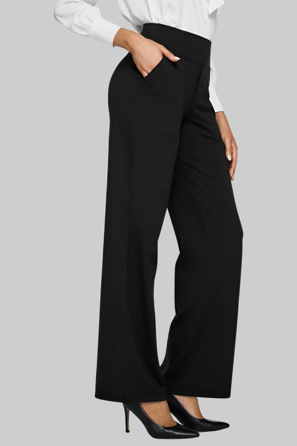 Straight-Leg Trousers
