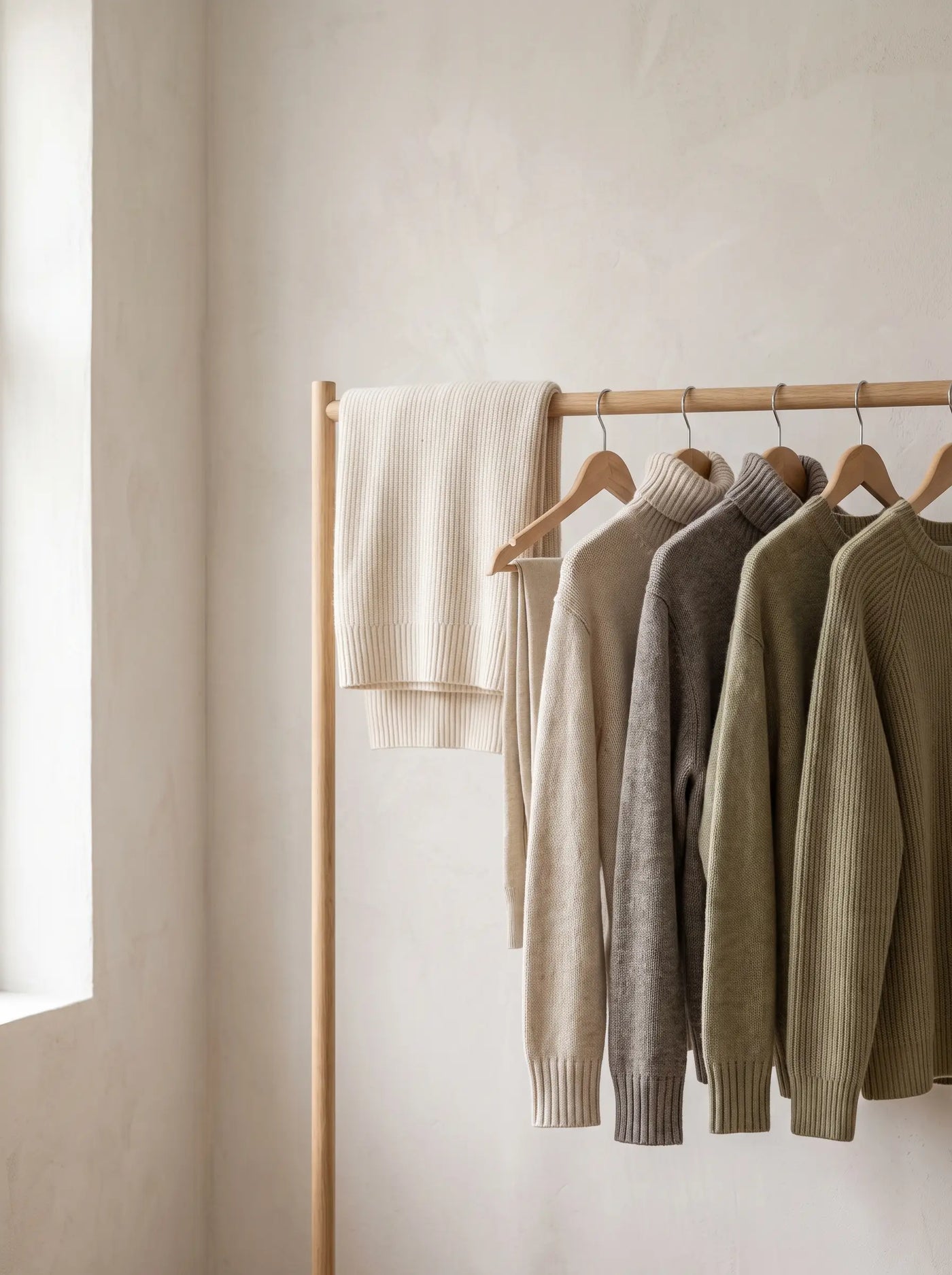 NB editorial knit rail