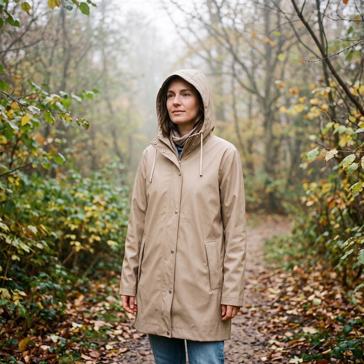 Women's Short Rain Jacket - Atmosphere