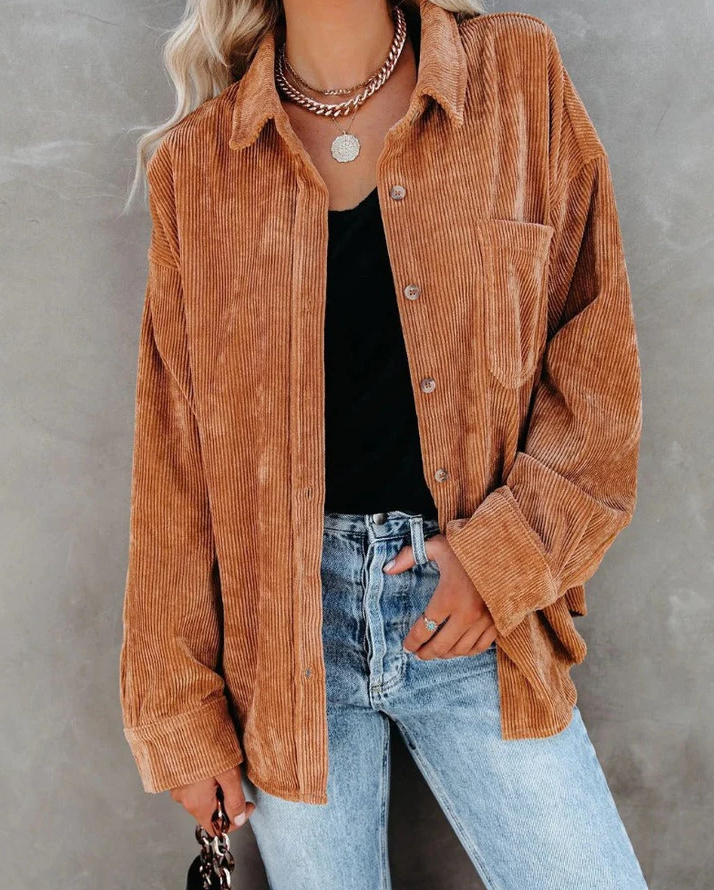 Ribbed Pocket Jacket