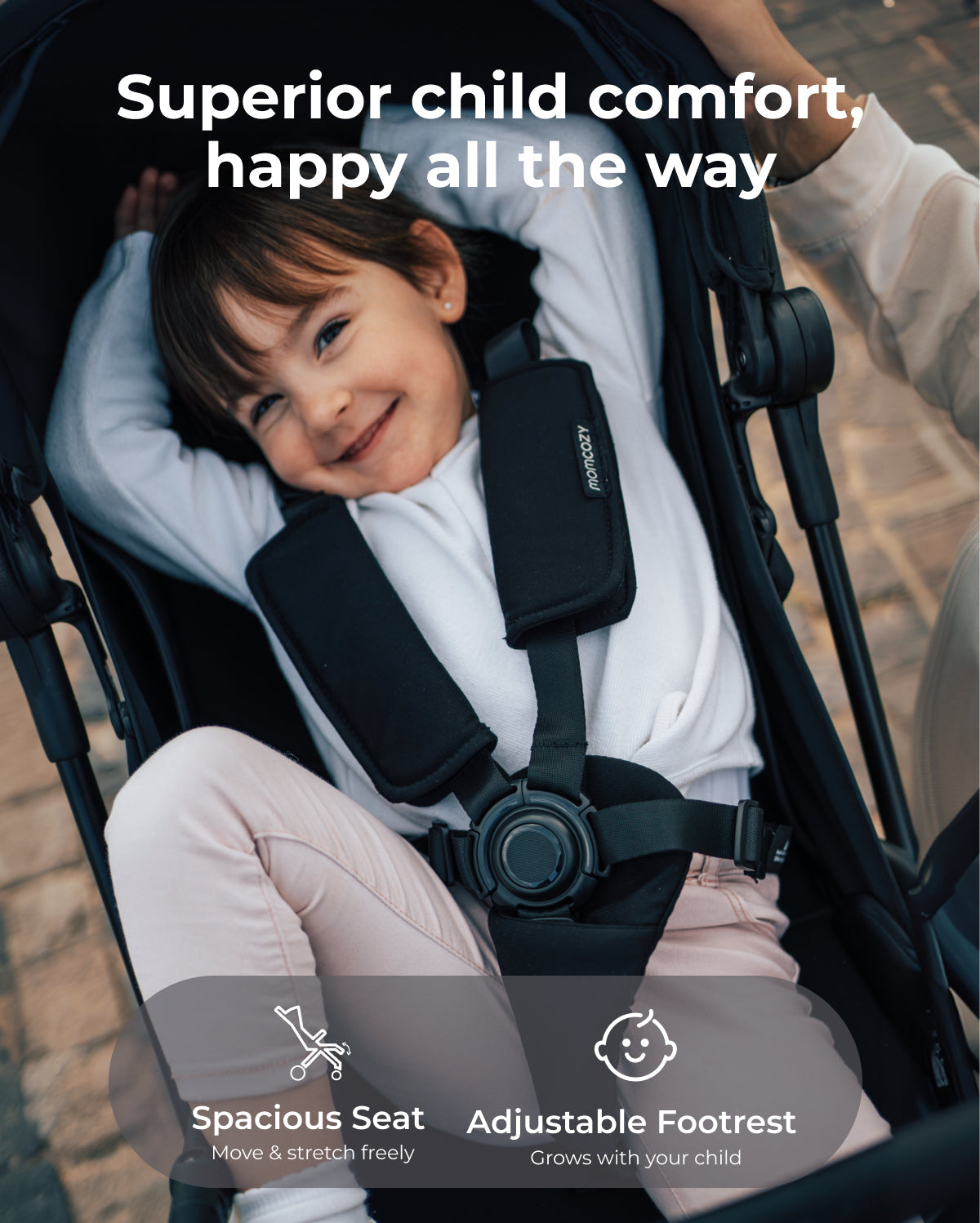 Hona Compact Travel Stroller – Lightweight Foldable Baby Stroller Pram