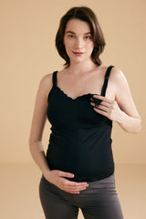 Amelia Maternity Nursing & Pumping Tank Top