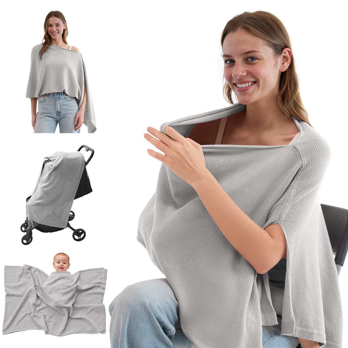 Sophia Nursing Cover Poncho