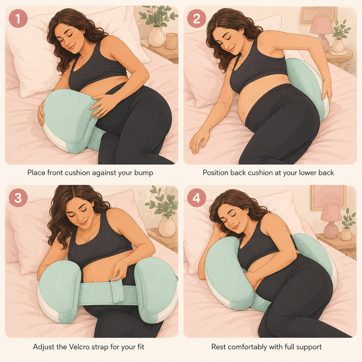 Seraphina Maternity Pregnancy Pillow
