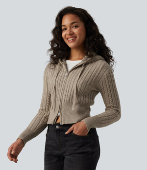 Cable Knit Cardigan