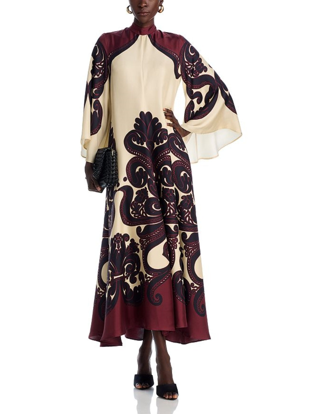 Grenadilla Print Maxi Dress