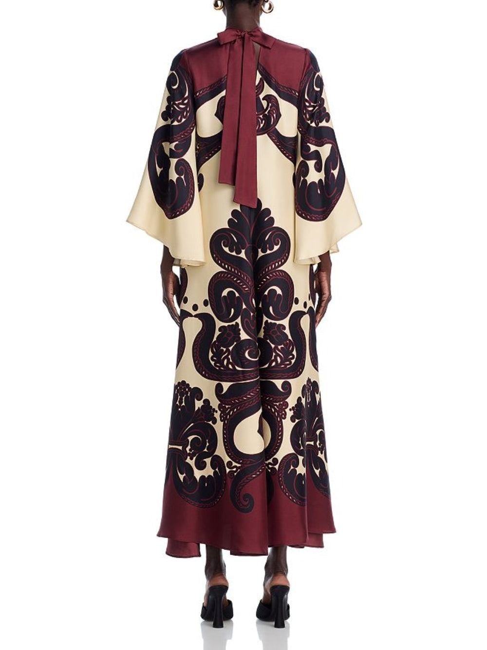 Grenadilla Print Maxi Dress