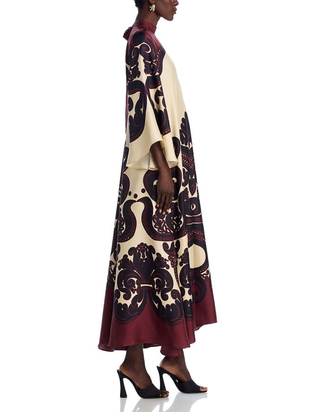 Grenadilla Print Maxi Dress