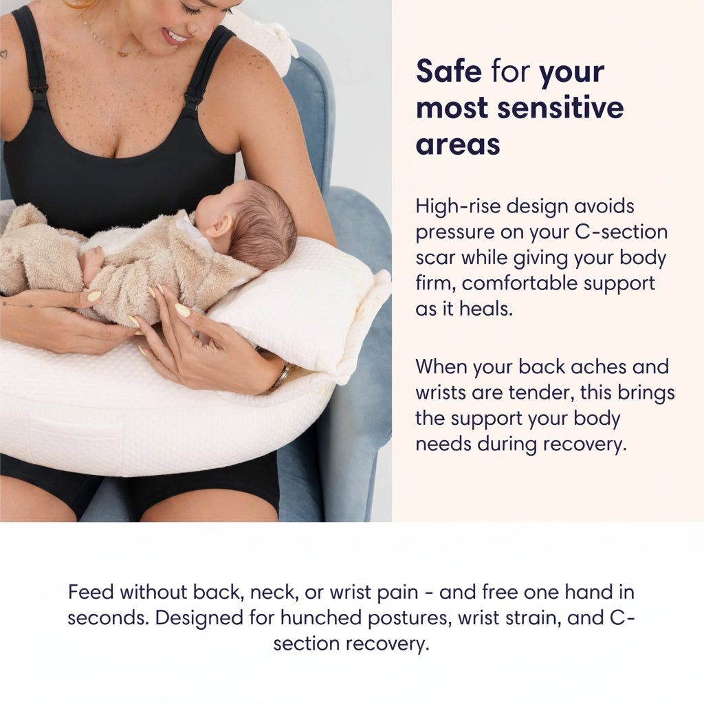 Olivia Ergonomic Breastfeeding & Nursing Pillow