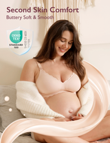 Elara Seamless Wirefree Nursing Pumping Support Bra