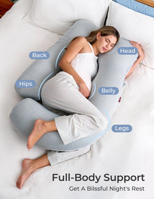 Poma Full Body Maternity Pregnancy Pillow