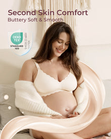 Elara Seamless Wirefree Maternity Nursing Bra