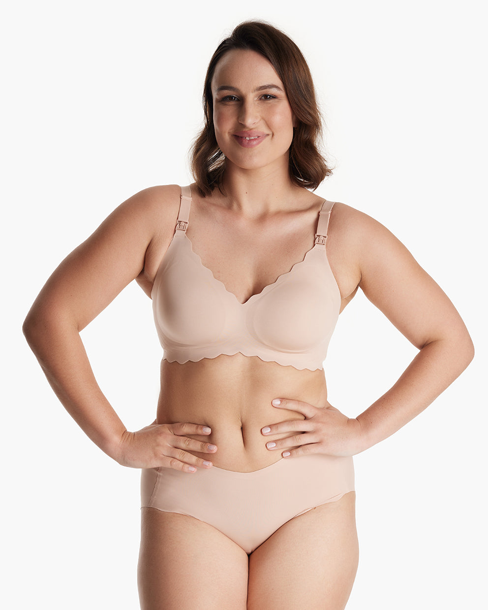 Elara Seamless Wirefree Nursing Pumping Support Bra