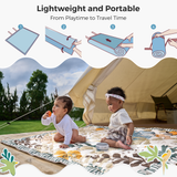 Luna Portable Baby Full Playmat Set for Playtime