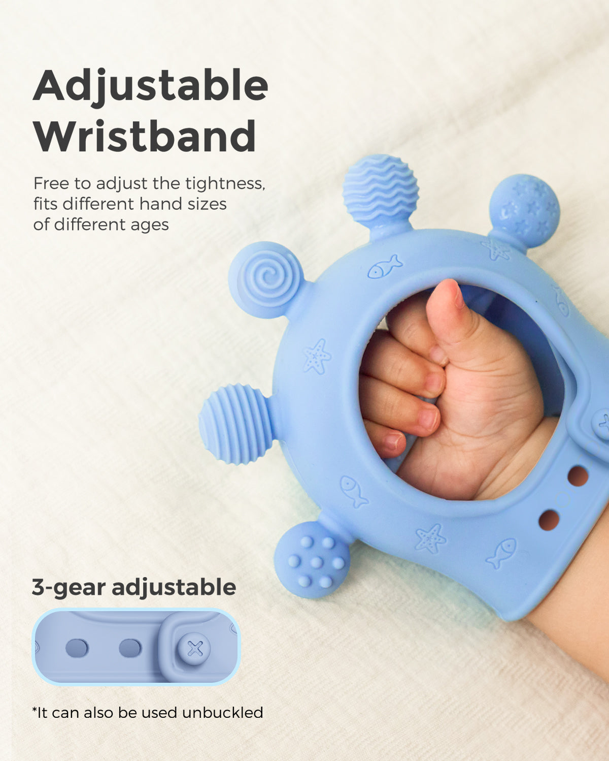Mila Silicone Baby Teether Toy