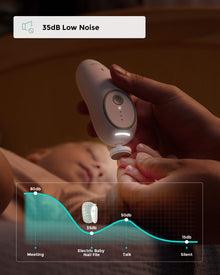 Lily Electric Baby Nail File and Care Kit
