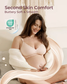Elara Seamless Wirefree Maternity Nursing Bra