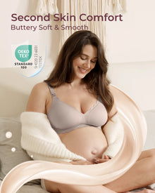 Elara Seamless Wirefree Maternity Nursing Bra