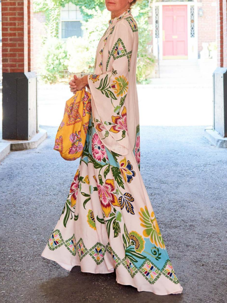 Sunshine Floral Maxi Dress