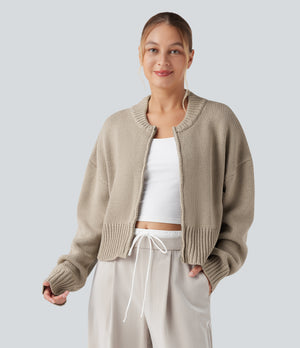 Bomber Cardigan