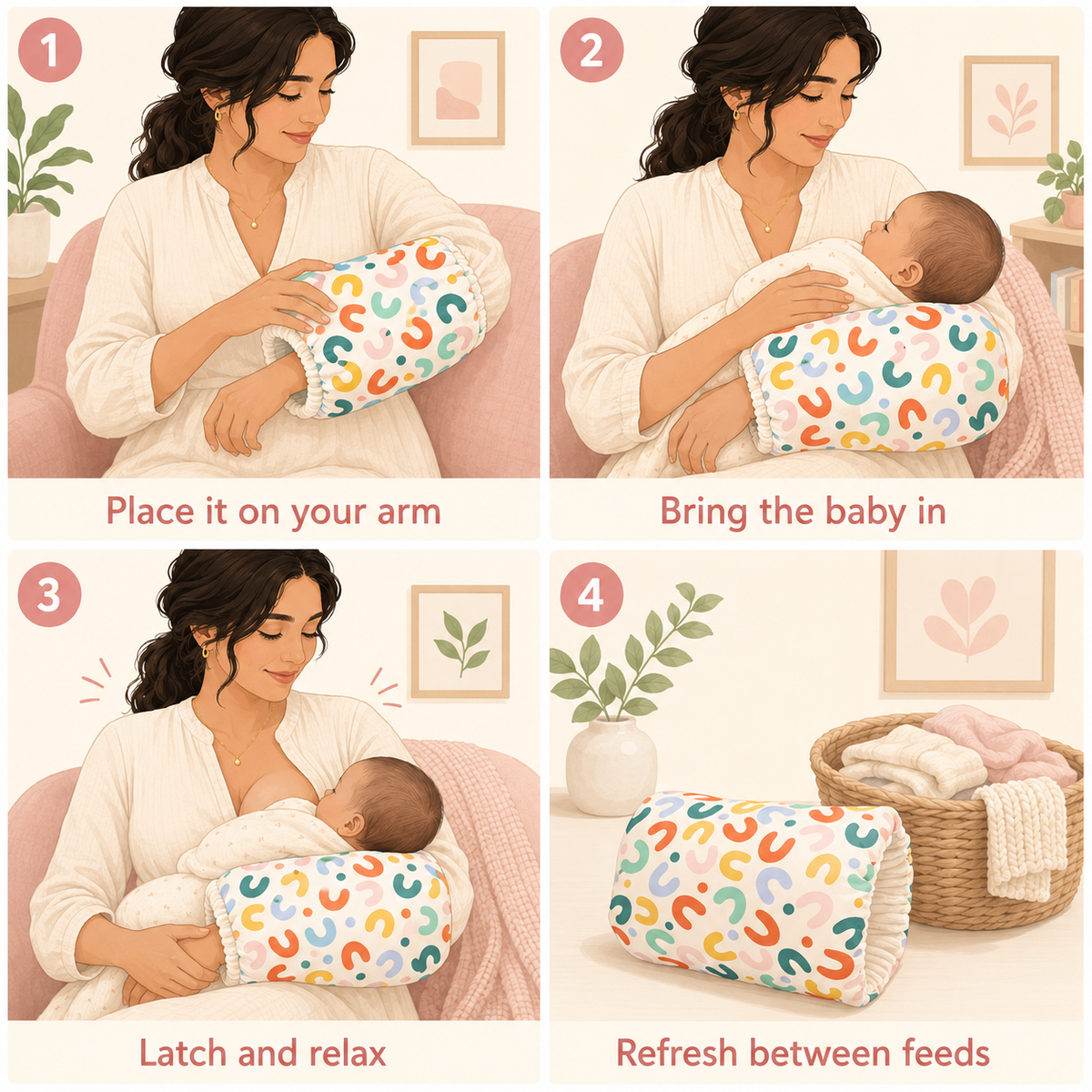 Emma Nursing Arm Pillow for Feeding