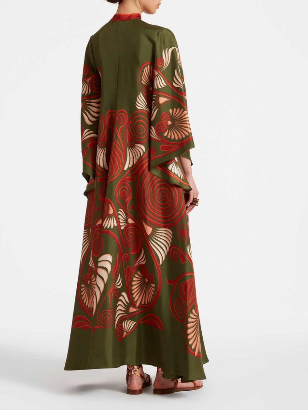 Dazzling Print Maxi Dress