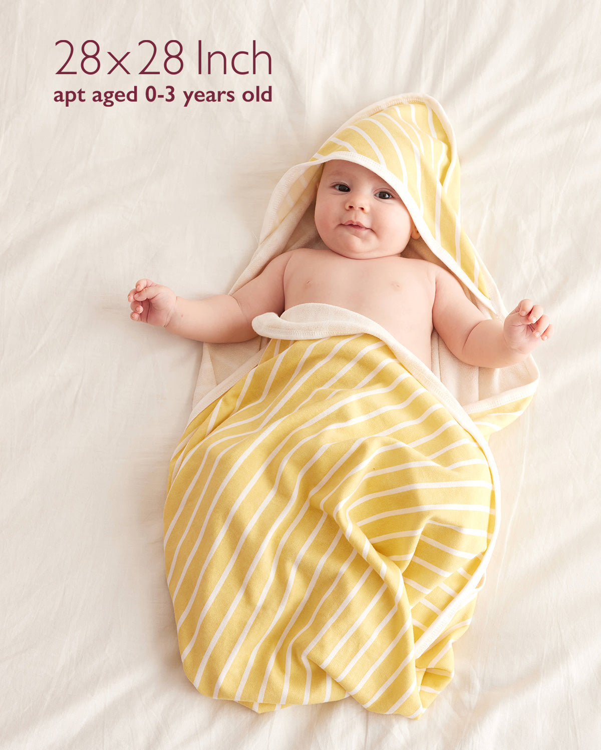 Sophia Newborn Hooded Towel Ultra Soft Absorbent Baby Towel Set