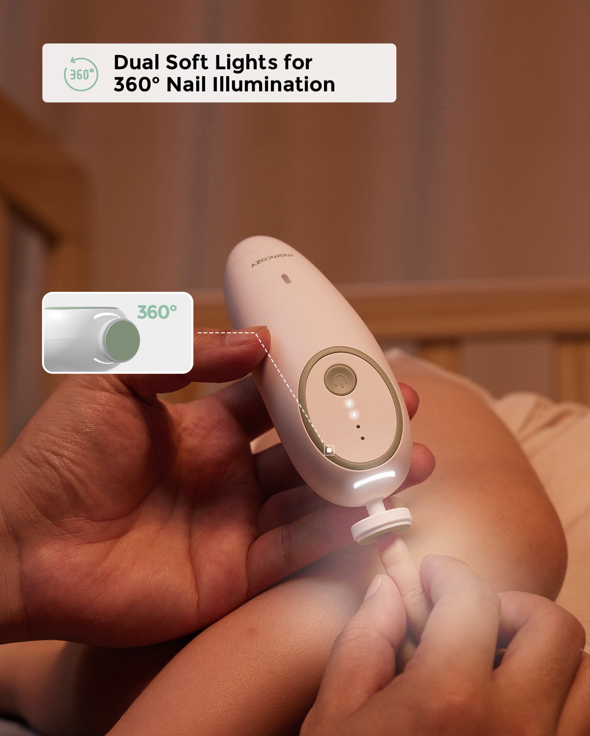 Lily Electric Baby Nail File Trimmer & Care Kit