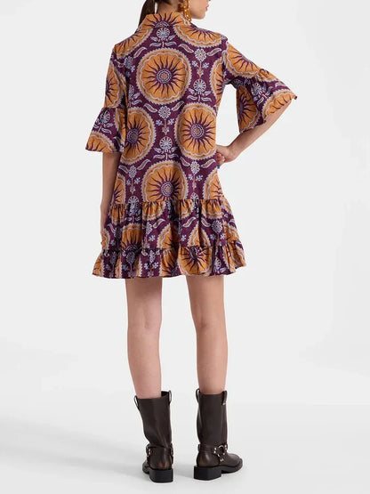Tiered Mini Dress