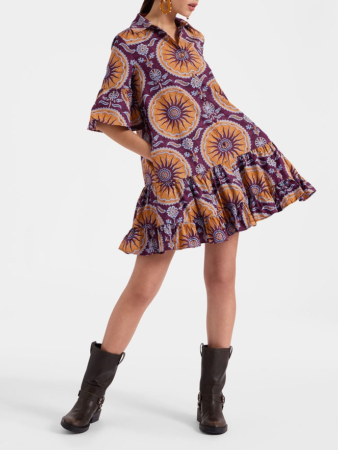 Tiered Mini Dress
