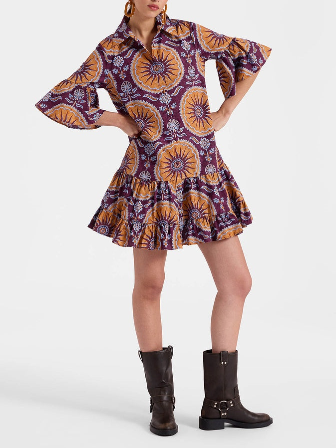 Tiered Mini Dress