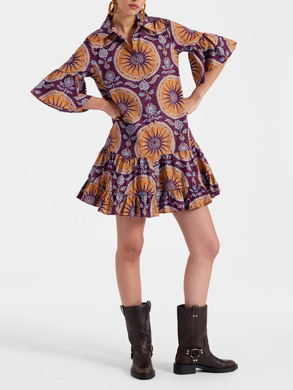 Tiered Mini Dress