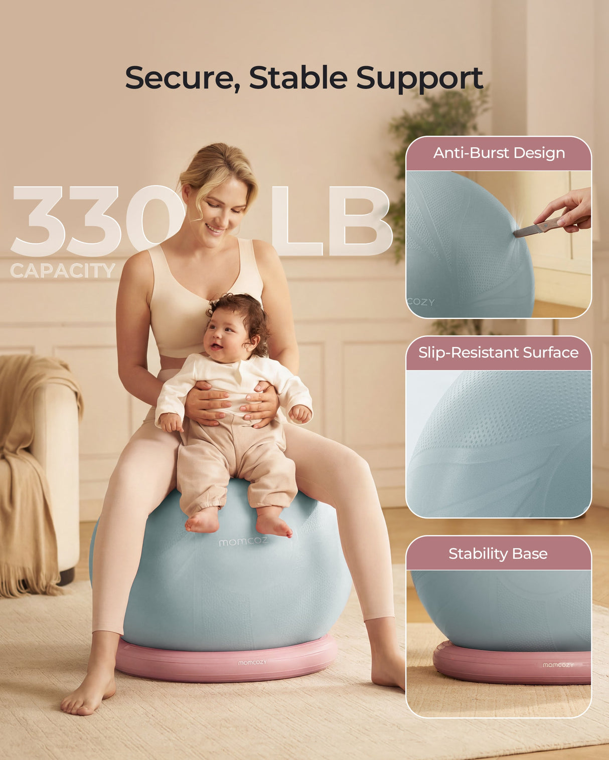 Sophia Maternity Birthing Ball Set
