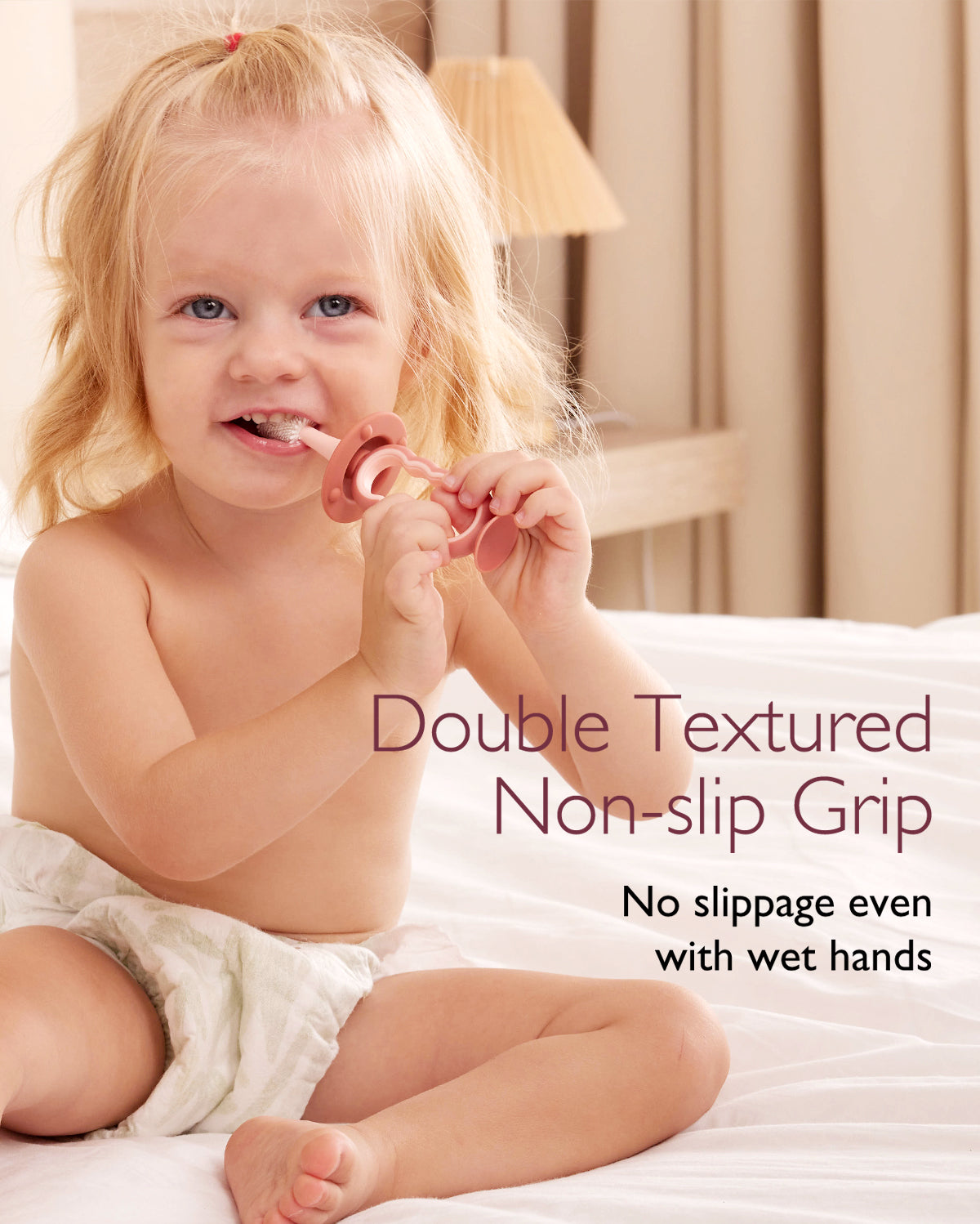 Luna 360-Degree Silicone Baby Toothbrush