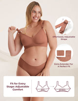 Amelia Seamless Maternity Nursing Support Bra