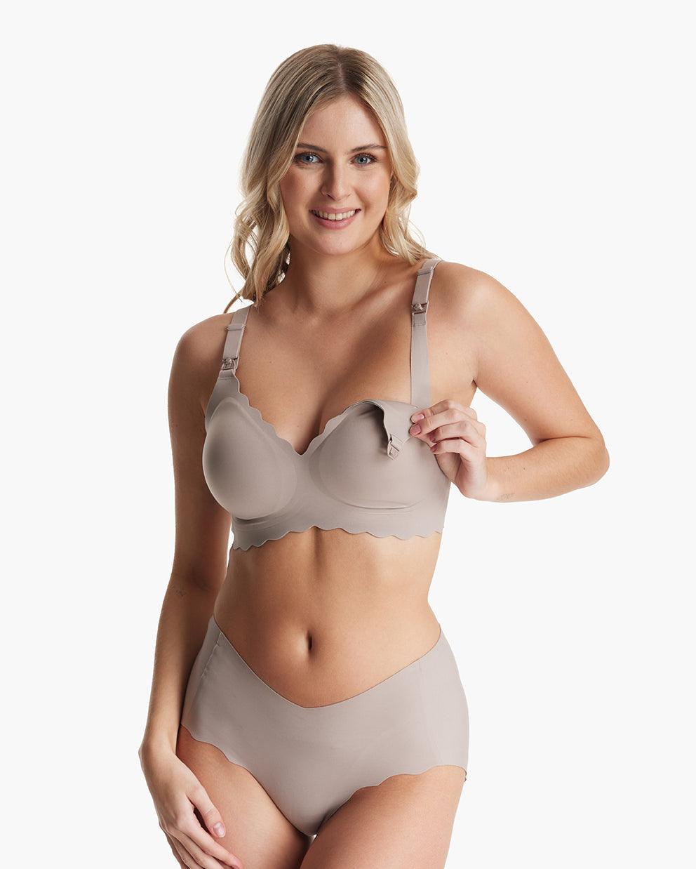 Elara Seamless Wirefree Nursing Pumping Support Bra