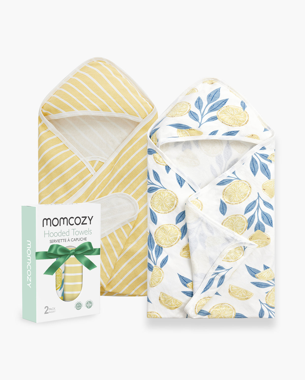Sophia Newborn Hooded Towel Ultra Soft Absorbent Baby Towel Set