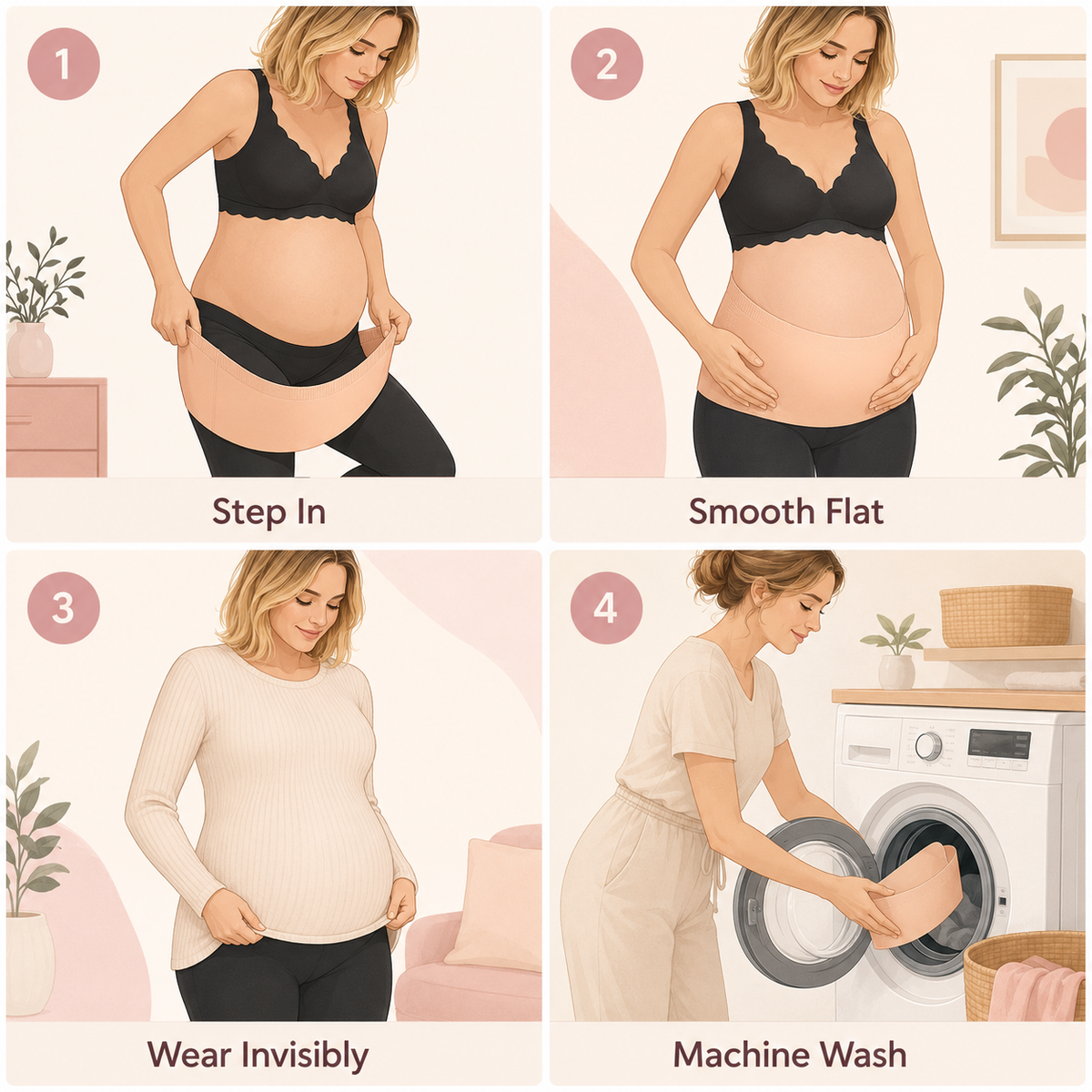 Mona One-Piece Maternity Support Belt