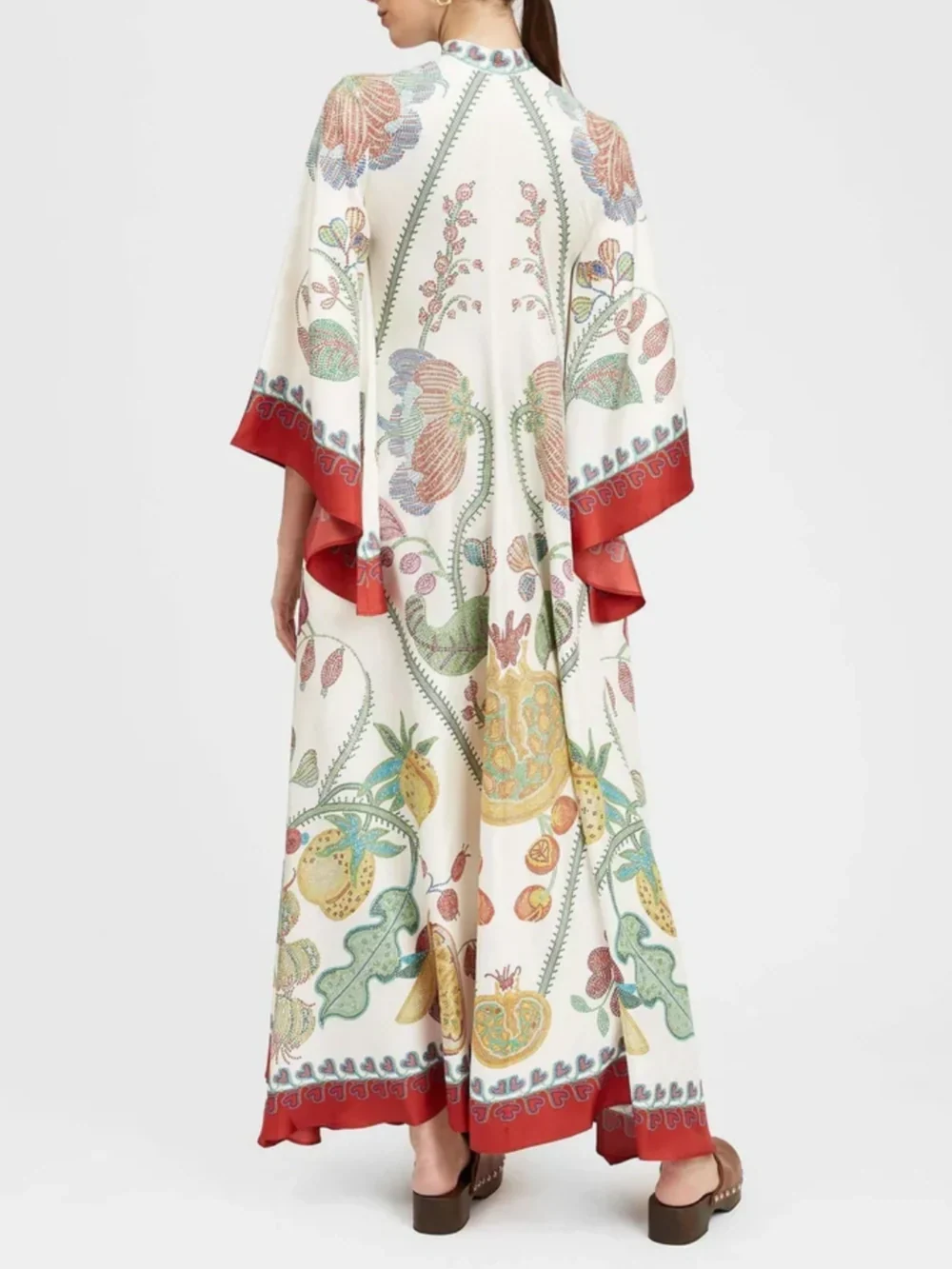 Ebony Print Maxi Dress