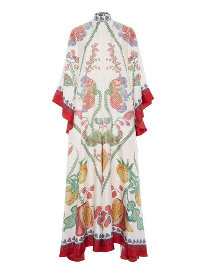 Ebony Print Maxi Dress