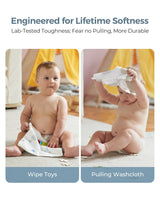 Ella Cotton Baby Washcloth Set