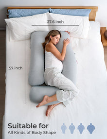 Poma Full Body Maternity Pregnancy Pillow
