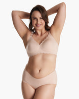 Elara Seamless Wirefree Nursing Pumping Support Bra